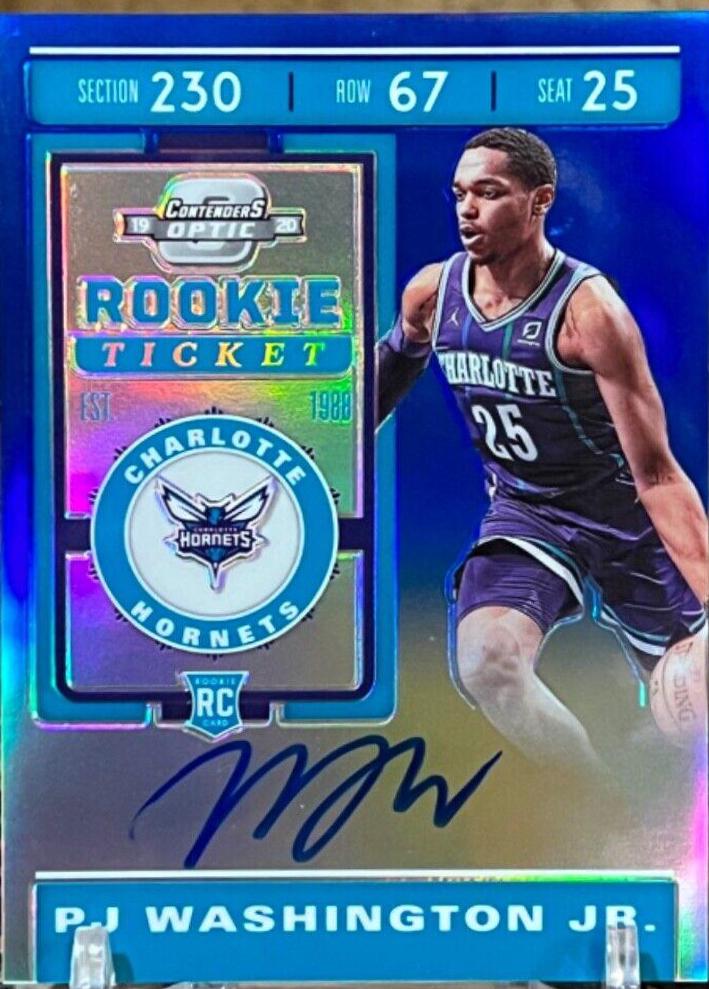 PJ Washington Jr. [Autograph Blue] #103