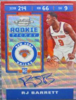 RJ Barrett [Autograph Red Wave] #113