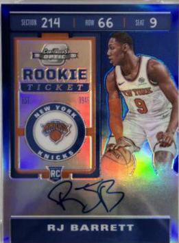 RJ Barrett [SP Autograph Blue] #113
