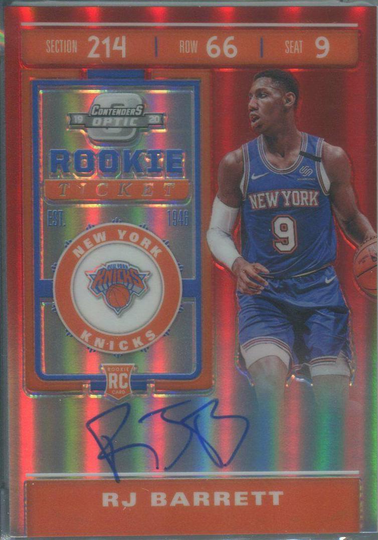 RJ Barrett [SP Autograph Red] #113