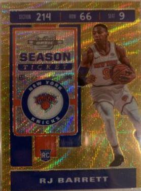 RJ Barrett [Variation Gold Wave] #113