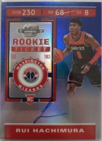 Rui Hachimura [Autograph Blue] #123