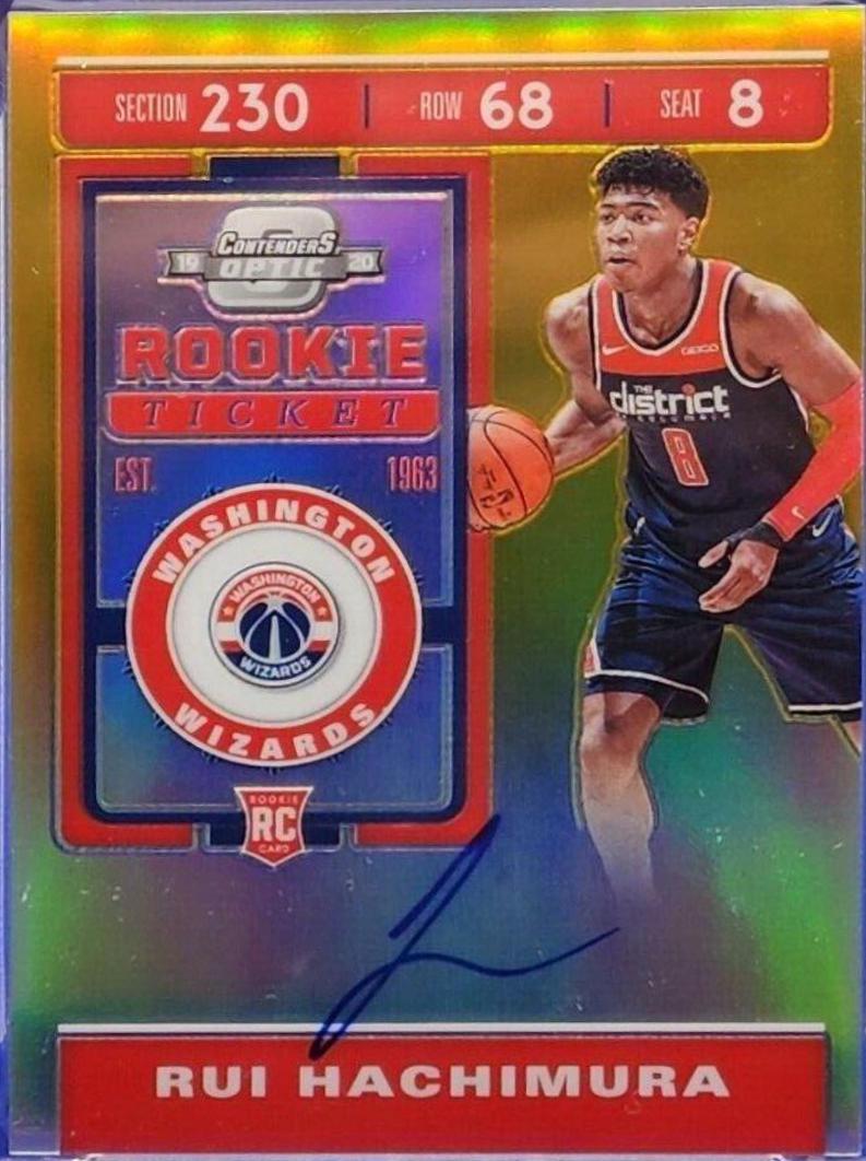 Rui Hachimura [Autograph Gold] #123