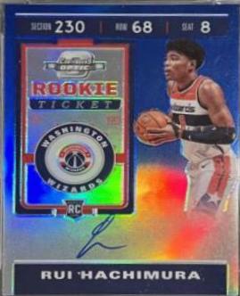 Rui Hachimura [SP Autograph Blue] #123