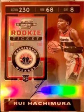 Rui Hachimura [SP Autograph Red] #123