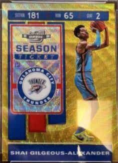 Shai Gilgeous Alexander [Gold Wave] #54