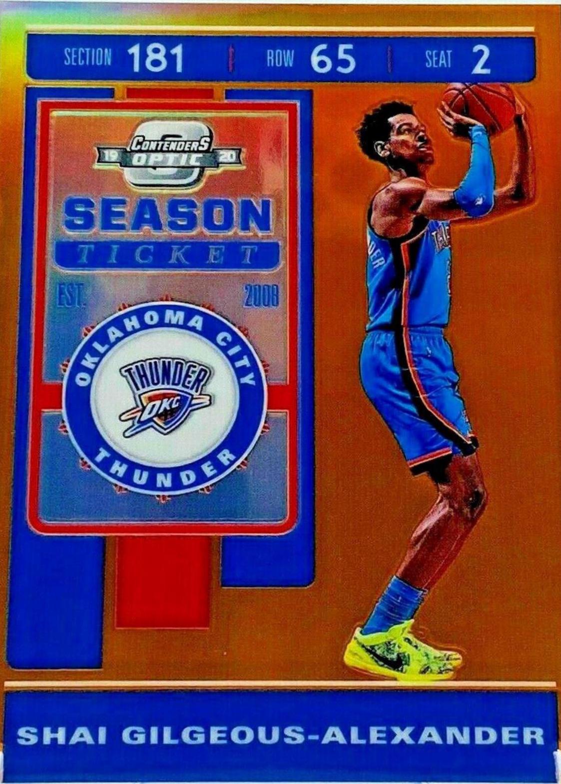 Shai Gilgeous Alexander [Orange] #54