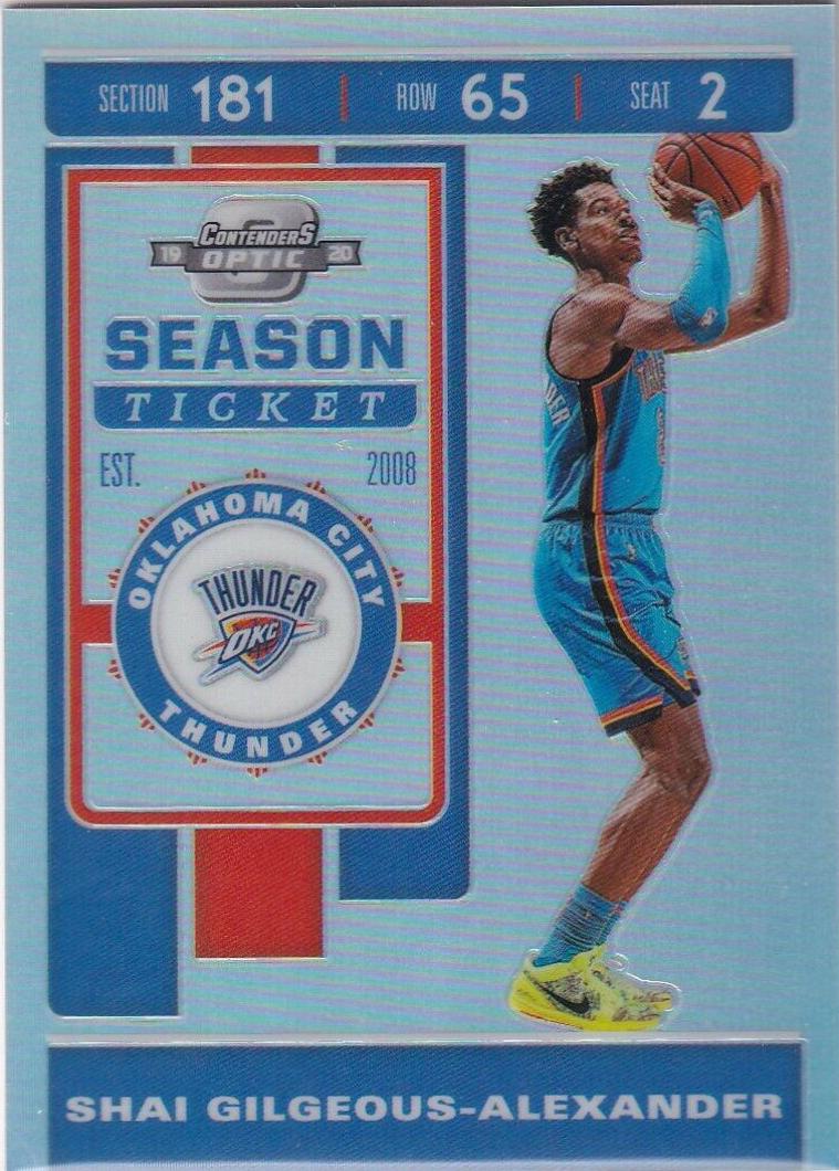 Shai Gilgeous Alexander [Silver] #54