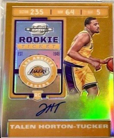 Talen Horton Tucker [Autograph Orange] #105