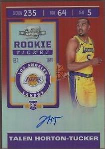 Talen Horton Tucker [Autograph Red] #105