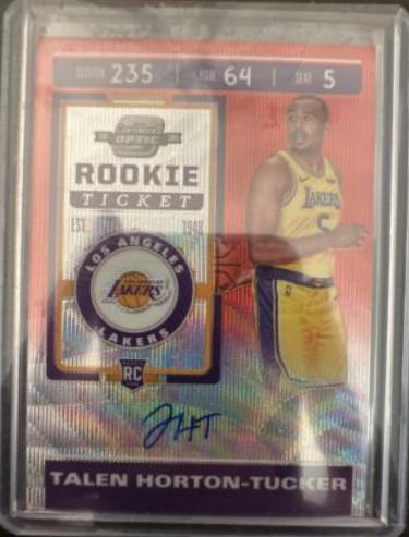 Talen Horton Tucker [SP Autograph Red Wave] #105