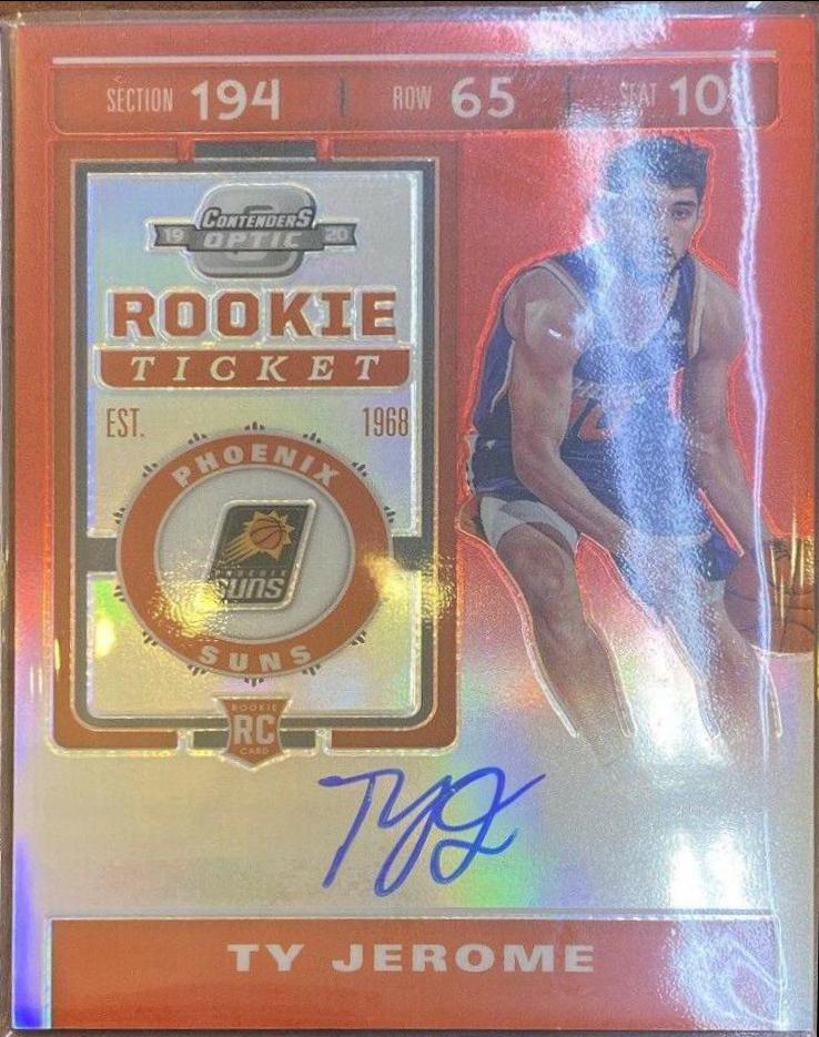 Ty Jerome [Autograph Red] #115