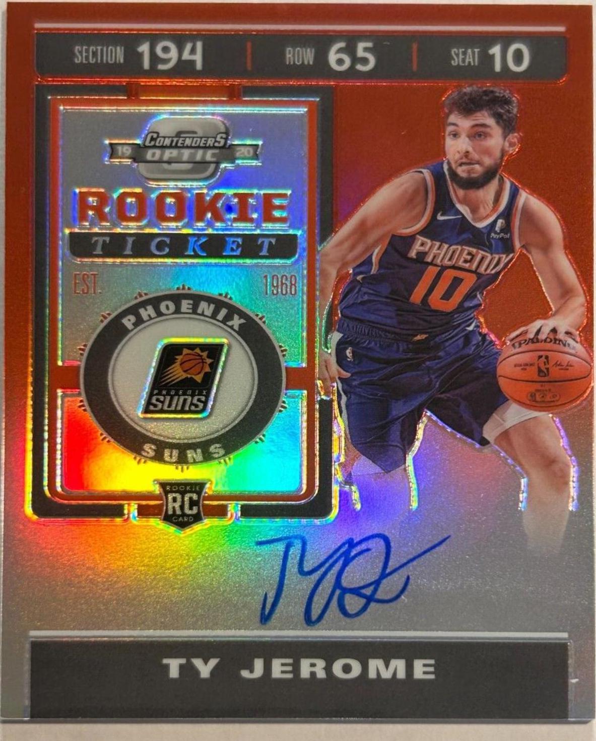 Ty Jerome [SP Autograph Red] #115