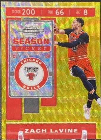 Zach LaVine [Gold Wave] #64
