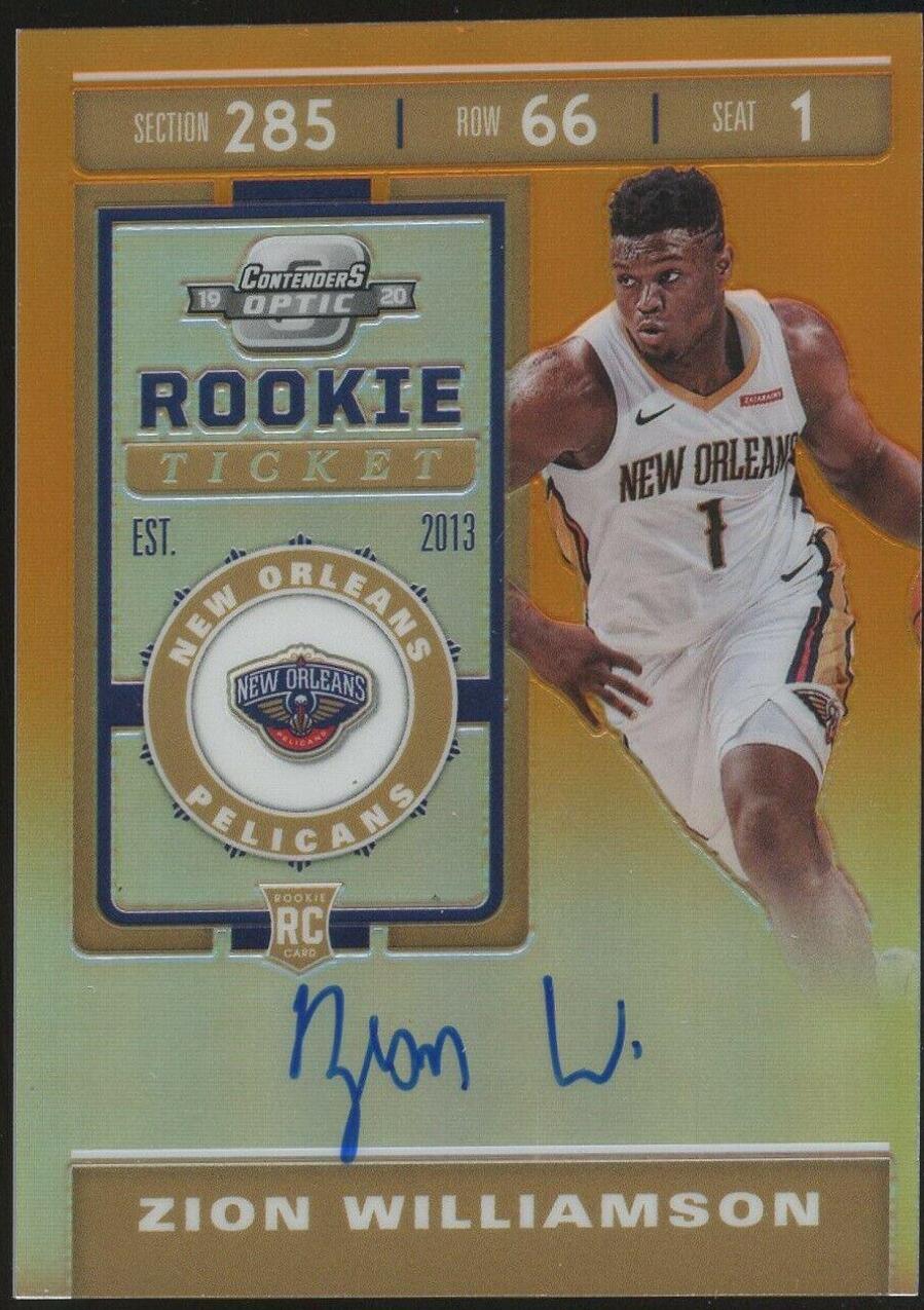Zion Williamson [Autograph Orange] #135