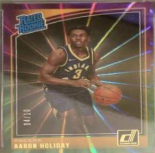 Aaron Holiday [Purple, Green Laser] #81