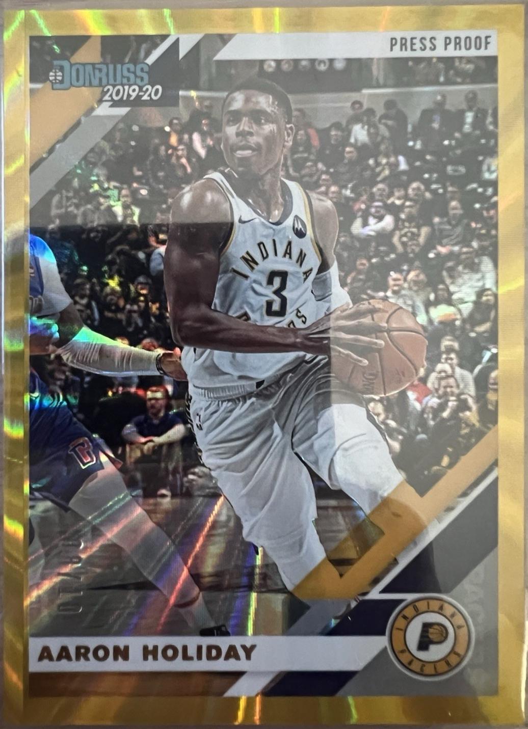 Aaron Holiday [Yellow Laser] #81