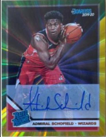 Admiral Schofield [Signature Purple, Green Laser] #239