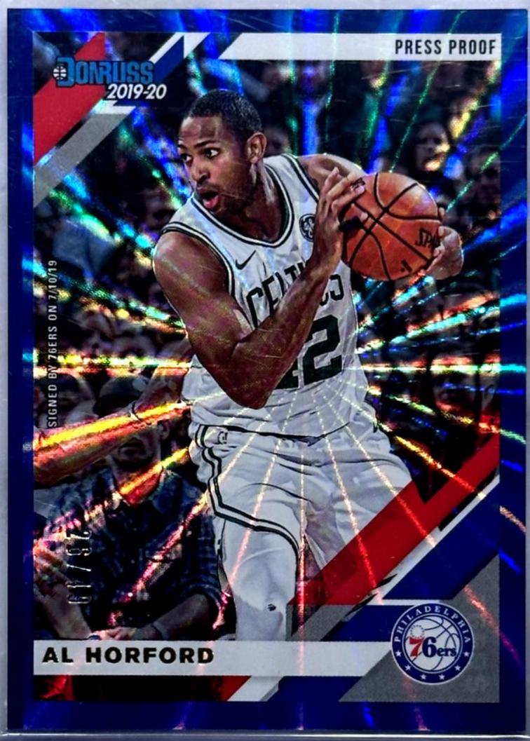 Al Horford [Press Proof Blue Laser] #10