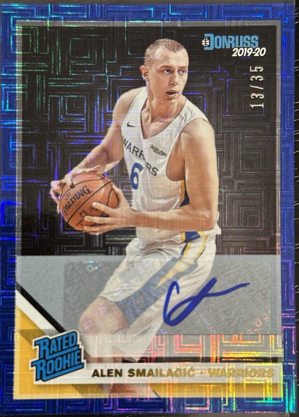 Alen Smailagic [Signature Blue Infinite] #237