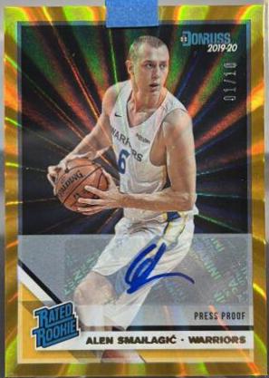 Alen Smailagic [Signature Gold Infinite] #237