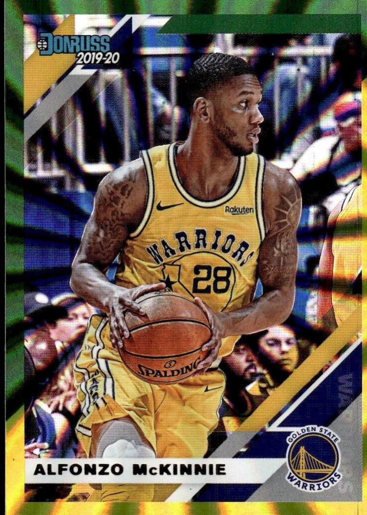 Alfonzo McKinnie [Green, Yellow Laser] #67