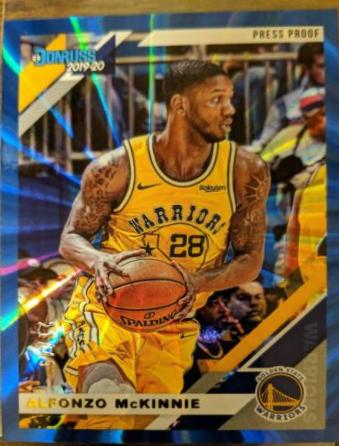 Alfonzo McKinnie [Press Proof Blue Laser] #67