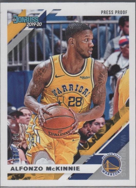 Alfonzo McKinnie [Press Proof Silver] #67