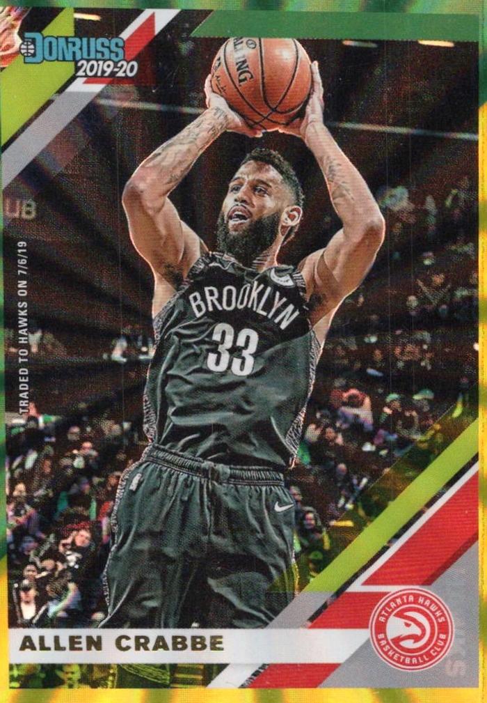 Allen Crabbe [Green, Yellow Laser] #5