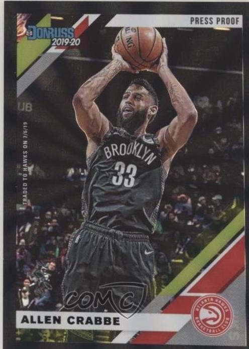 Allen Crabbe [Press Proof Gold Laser] #5