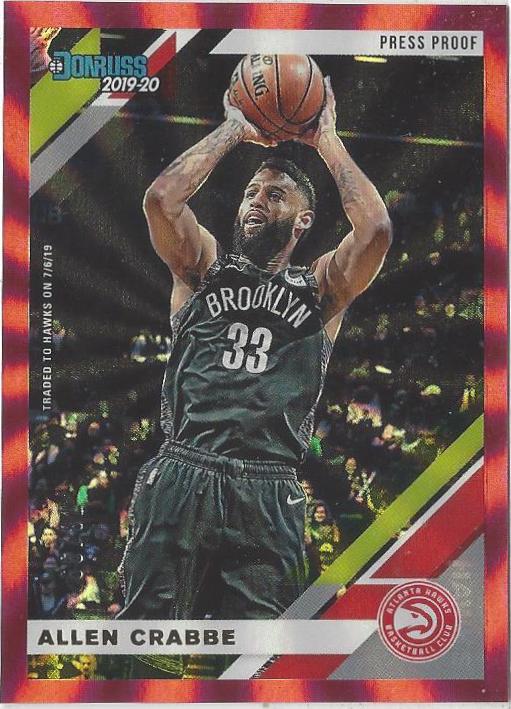 Allen Crabbe [Press Proof Red Laser] #5