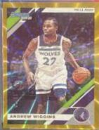Andrew Wiggins [Press Proof Gold Laser] #124