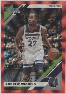 Andrew Wiggins [Press Proof Red Laser] #124