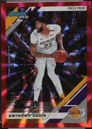 Anthony Davis [Press Proof Red Laser] #80