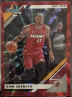 Bam Adebayo [Press Proof Red Laser] #106