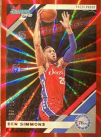 Ben Simmons [Press Proof Red Laser] #155