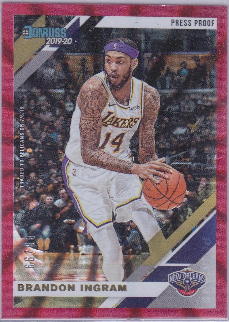 Brandon Ingram [Press Proof Red Laser] #127