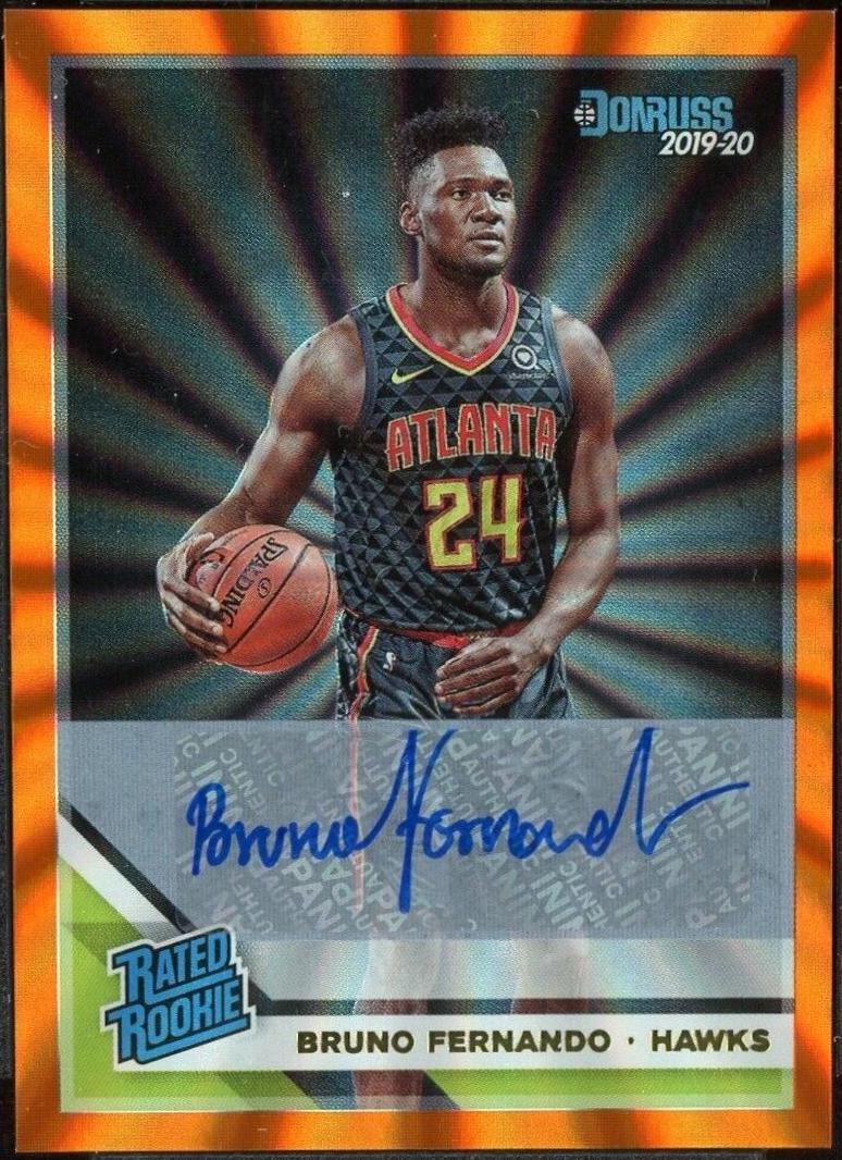 Bruno Fernando [Signature Orange Laser] #232