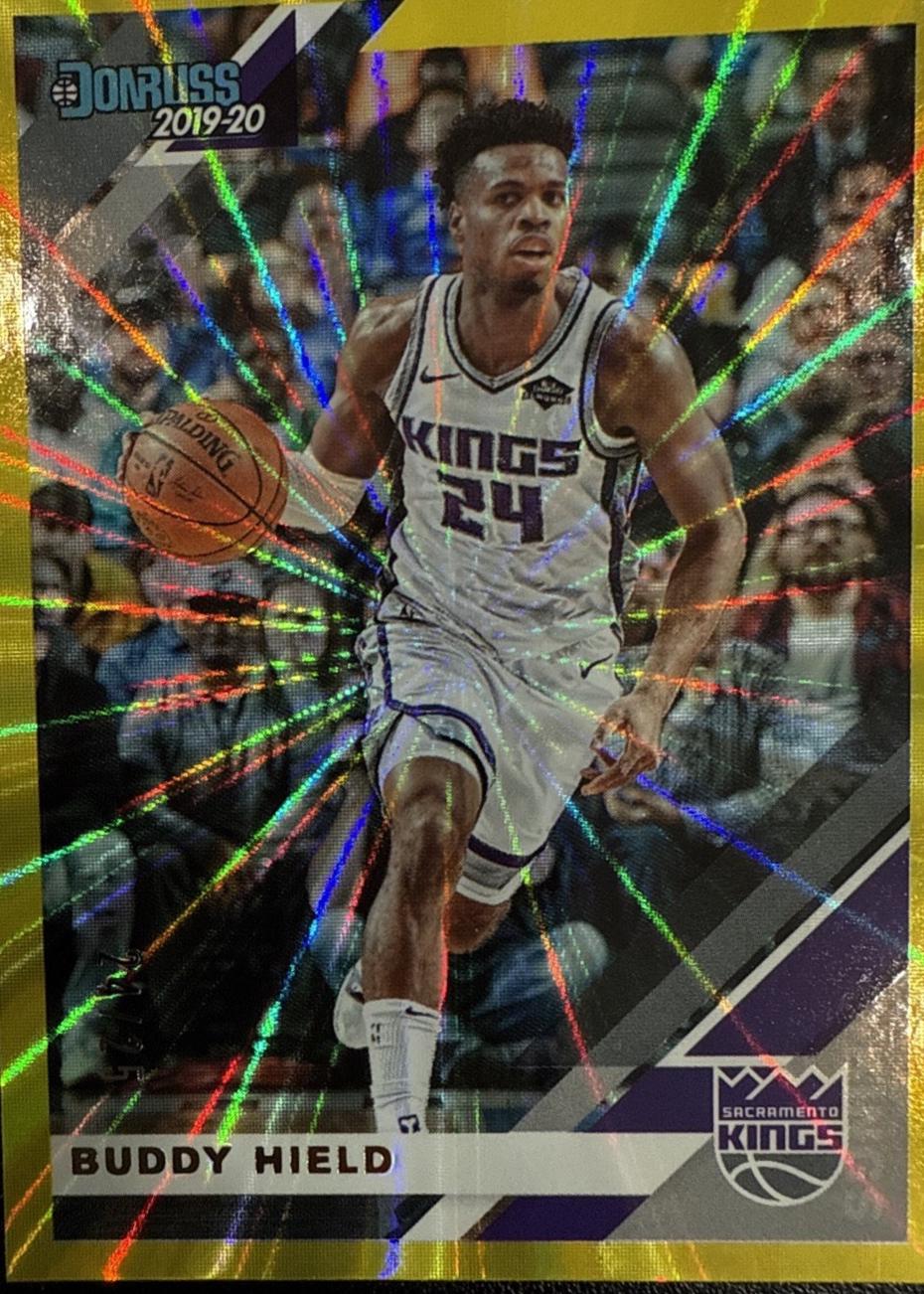 Buddy Hield [Press Proof Gold Laser] #175