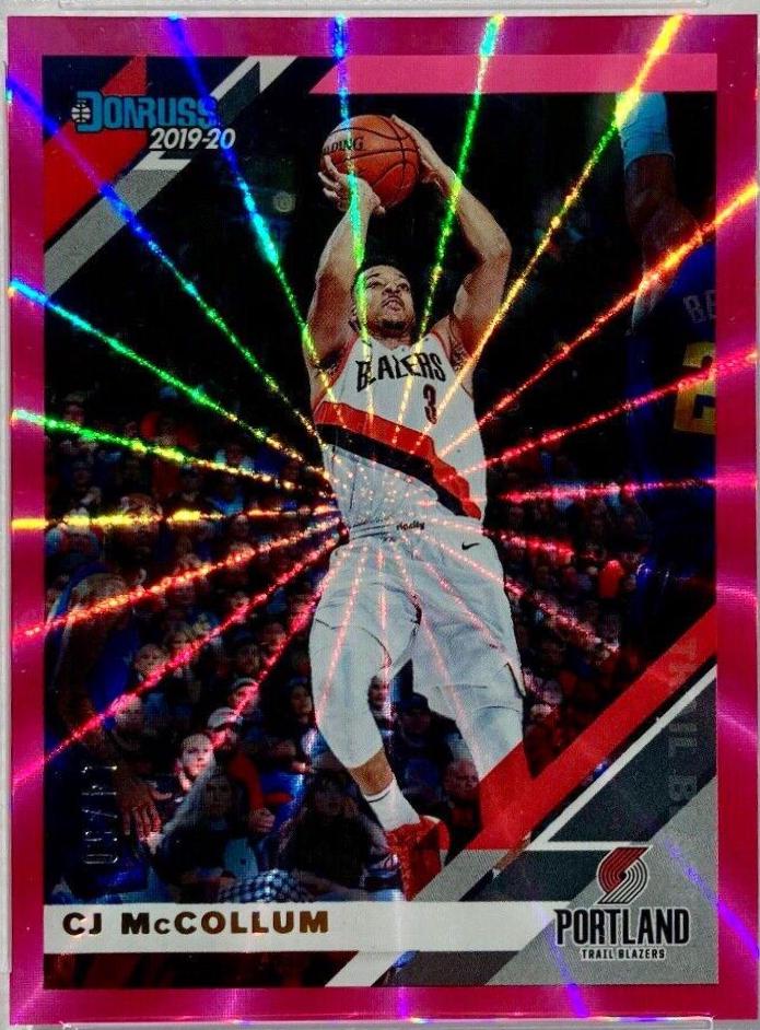 CJ McCollum [Pink Laser] #164