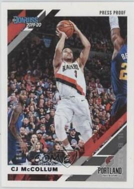 CJ McCollum [Press Proof Purple] #164