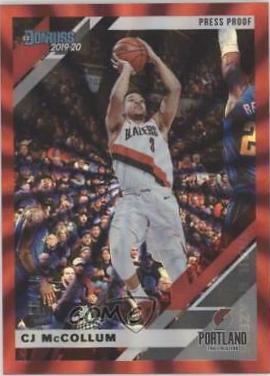 CJ McCollum [Press Proof Red Laser] #164