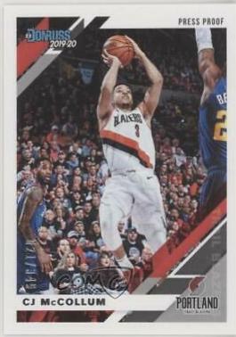 CJ McCollum [Press Proof Silver] #164