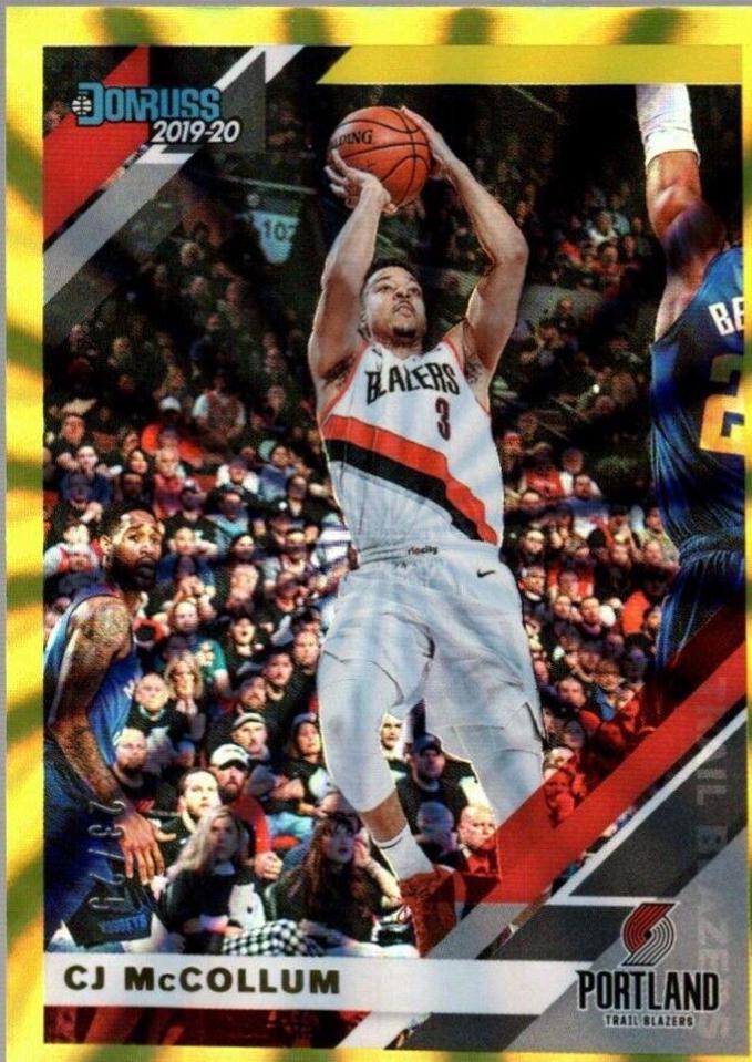 CJ McCollum [Yellow Laser] #164