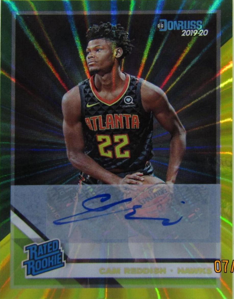 Cam Reddish [Signature Green, Yellow Laser] #209
