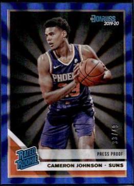 Cameron Johnson [Press Proof Blue Laser] #210
