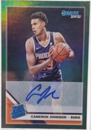Cameron Johnson [Signature Green Flood] #210