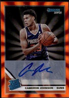 Cameron Johnson [Signature Orange Laser] #210