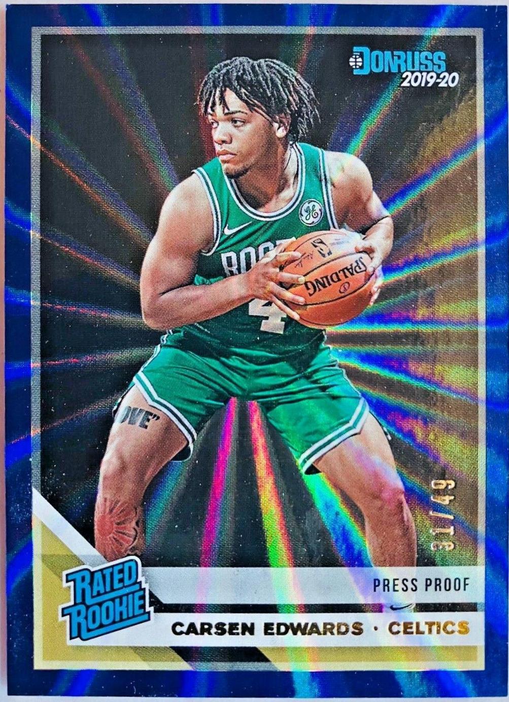Carsen Edwards [Press Proof Blue Laser] #231