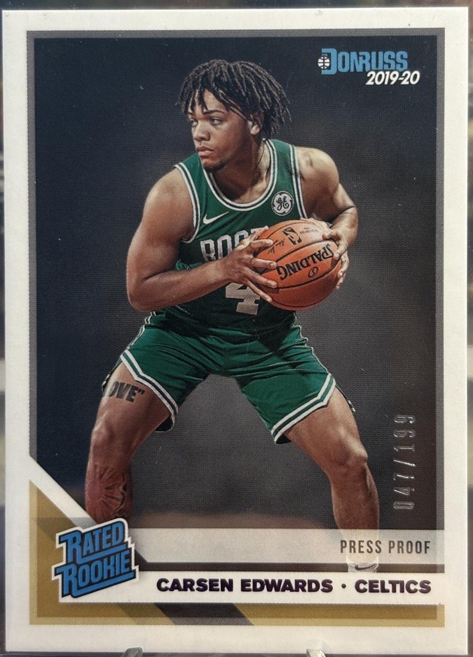 Carsen Edwards [Press Proof Silver] #231